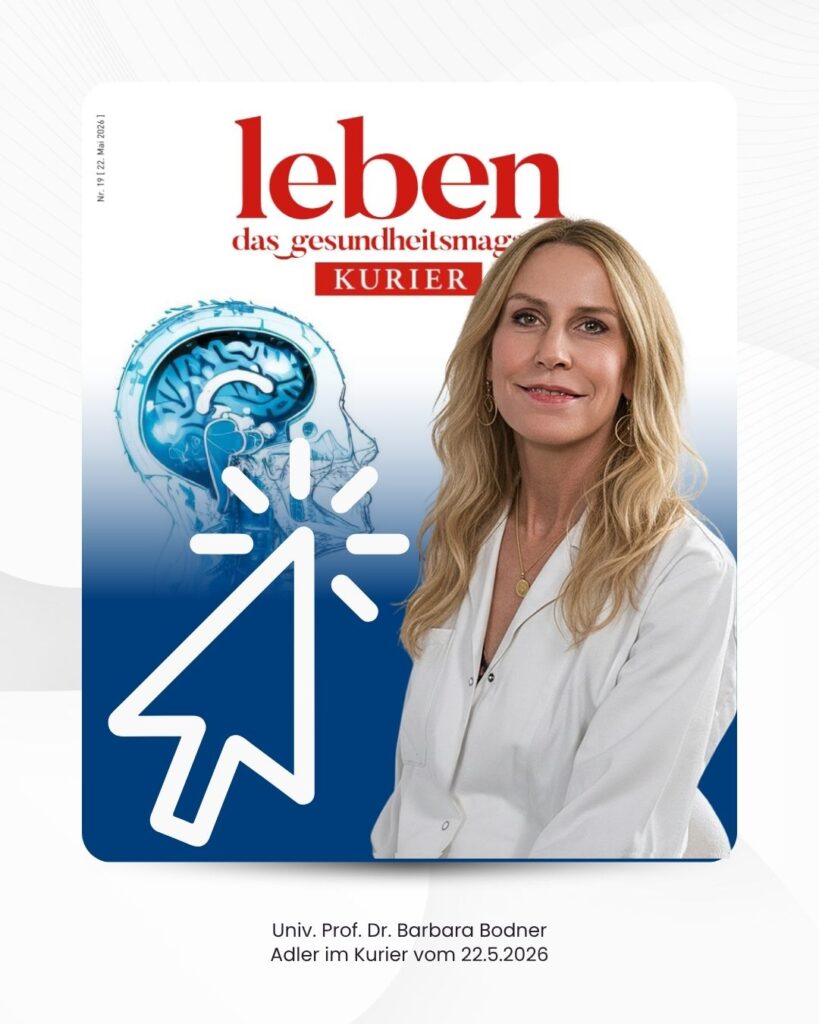 Univ. Prof. Dr. Bodner-Adler im Kurier